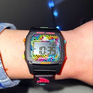 Shark leash digital watch